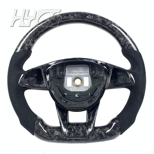 Volante de Fibra de Carbono Personalizado para Mercedes-Benz W205 <span class=keywords><strong>Clase</strong></span> <span class=keywords><strong>E</strong></span> C63 <span class=keywords><strong>AMG</strong></span> GT <span class=keywords><strong>Estate</strong></span> A45 CLA45 Shooting Brake S63 SL63 SL65 GLC63 - Product Image 1