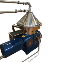 Machine industrielle automatique de séparation de la crème de lait, séparateur centrifuge à disque