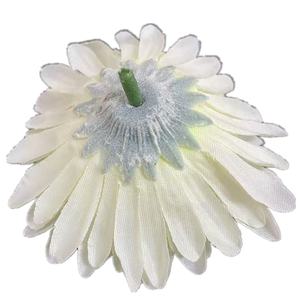 Hecho a mano Artificial <span class=keywords><strong>Gerbera</strong></span> <span class=keywords><strong>Jamesonii</strong></span> 10cm seda Margarita Navidad/graduación/día de la madre flocado cabezas de flores Margarita africana - Product Image 2