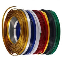 Enseigne LED personnalisable en lettres, bobine de profilé en aluminium avec capuchon de finition en plastique et aluminium, service de découpe et de pliage facile