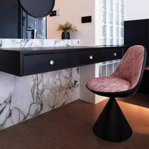 2025 Popular Luxury <b>Vanity</b> <b>Chair</b> Swivel Accent <b>Chair</b> <b>for</b> Bedroom Living Room and Study - Product Image 1