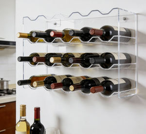 Exhibidor de Pared Acrílico Moderno Personalizado para Restaurantes, Hoteles, Bodegas, Grandes Almacenes y Centros Comerciales - Product Image 2