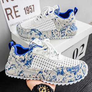 รองเท้าเดินป่ากลางแจ้งแบบลำลองระดับไฮเอนด์ น้ำหนักเบาพิเศษ พื้นรองเท้าวิ่งนุ่มสบาย ทำจากวัสดุแท้ ระบายอากาศได้ดี เหมาะสำหรับนักเรียน วัยรุ่น ท่องเที่ยว และปีนเขา - Product Image 3