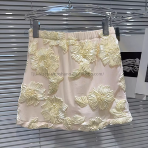 Women's Embroidered Floral Backless <b>Top</b> and Skirt 2-Piece Set Fashion - Product Image 6