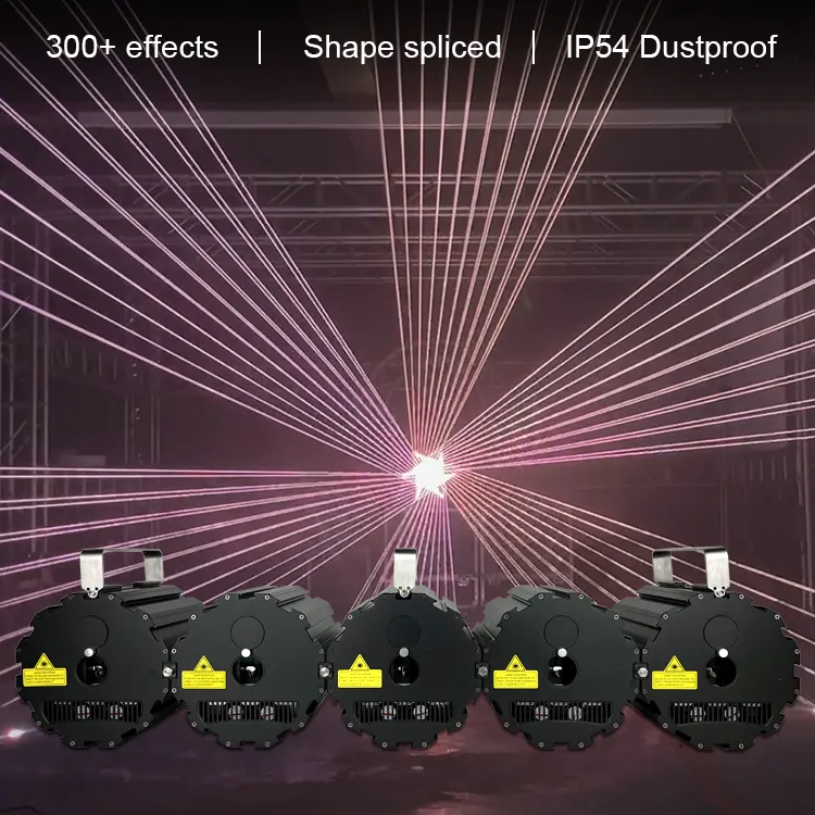 Grosir lampu laser 3w dmx teknologi Tiongkok klub panggung Dj