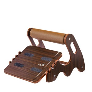 Wooden Footrest K Shape <b>Adjustable</b> Under <b>Desk</b> For <b>Office</b> Use Adult Fitness Stretching Board - Product Image 5