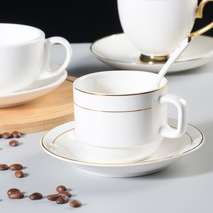 3OZ 7OZ 10OZ in gres ceramica tazze caffè piattino ristorante set espresso tazza di porcellana in ceramica <span class=keywords><strong>per</strong></span> l'acqua del tè - Product Image 5