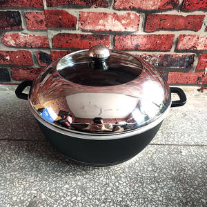 Vente flash : Ensemble de casseroles en céramique granit, revêtement antiadhésif, fonte d'aluminium, pour la cuisine - Product Image 4