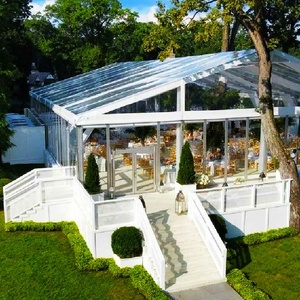 10x20m 12x15m 10x30m tendone in alluminio <span class=keywords><strong>tenda</strong></span> per eventi per feste <span class=keywords><strong>bianca</strong></span> e <span class=keywords><strong>trasparente</strong></span> per banchetti di nozze - Product Image 6