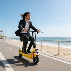 Vélo d'équilibre <span class=keywords><strong>électrique</strong></span> 48V à auto-équilibrage avec lumières LED pour adultes, idéal pour les loisirs en extérieur et les voyages en famille - Nouveauté 2025 - Vente Flash - Product Image 2