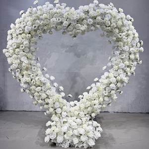 Bán Buôn Hình Trái Tim Hoa Vòm Trang Trí Đám Cưới Nhân Tạo Hoa Vòm Trái Tim Màu Hồng Vòm Cho Đám Cưới Trang Trí Nội Thất - Product Image 5