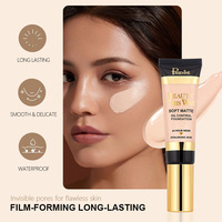 Krim BB Isolasi Mineral Baru yang Melembapkan dan Menutrisi, Foundation Cair Gliserin, Tidak Menggumpal, Melembapkan, Penyamar Pori Tak Terlihat