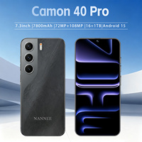 Teléfono Inteligente Camon 40 Pro, 8000mAh, Pantalla AMOLED de 7.3 Pulgadas y 120Hz, Cámara de 108MP, 16GB+1TB, 5G, Doble SIM, Desbloqueo Facial, Marco Metálico, Versión Global