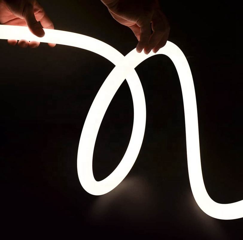 25mm Diameter 360-degree Tube Neon Flex IP67 Waterproof 24V LED Strip Light for Outdoor Decorations