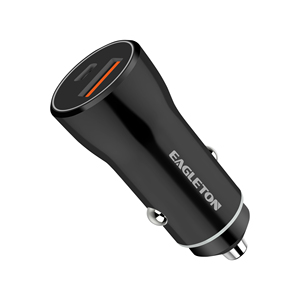 Mini chargeur de voiture USB rapide PD20W QC3.0 USB-A Type-C double port, adaptateur de prise de voiture à charge rapide pour iPhone <span class=keywords><strong>iPad</strong></span> Samsung - Product Image 3