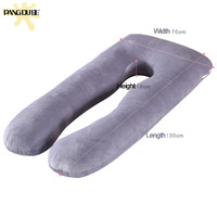 130*70cm femmes enceintes corps-spécifique dormir taille oreiller allaitement coussin d'allaitement pour les femmes pour les femmes enceintes