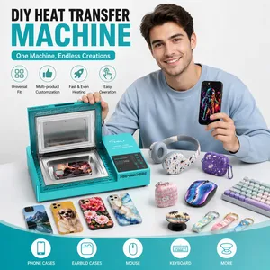 Phone Shop Expansion Solution Small Footprint Big Profit Margins Automatic 3D Sublimation Phone Case Heat Press Transfer Machine - Product Image 2