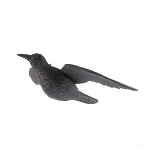 Garden Plastic Archery Target Simulation Flying Crow Decoy Bait For Hunting