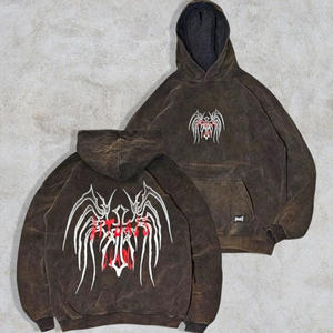 Sweats à capuche unisexes 100% coton - Légers, décontractés, confortables pour l'été |   Modèle imprimé coupe classique |   Option de logo personnalisé |   Sports Quotidiens - Product Image 5