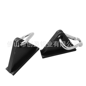 Chuangying Nylon Snap Hook Black Plastic Industrial Hook For Home Improvement Hardware Standard Size Level 4.8 - Product Image 3