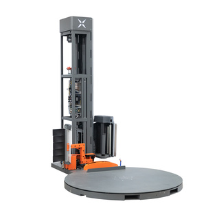 Machine <span class=keywords><strong>d</strong></span>'emballage de palettes pneumatique entièrement automatique Smart Wasp, enrouleur de palettes, machine <span class=keywords><strong>d</strong></span>'emballage de palettes extensible - Product Image 4