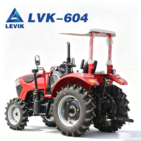 Mini-tracteur certifié CE 60 CV 4x4, essieu renforcé, forte capacité de charge pour les opérations en verger et en jardin