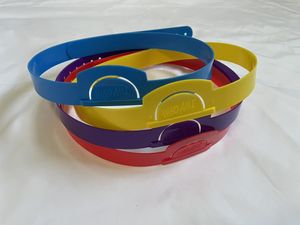 Vente en gros d'usine de bandeaux en plastique réglables, jeu de devinettes, jeu de société avec insertion de cartes pour les fournitures de fête en famille - Product Image 5