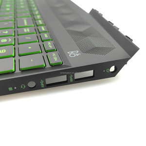 สำหรับเอชพี พาวิลเลี่ยน เกมมิ่ง 15-DK 15T-DK ซีรีส์แล็ปท็อปเคสบนฝาครอบด้านบนพร้อมชุดคีย์บอร์ดเรืองแสง L57593-001 - Product Image 4