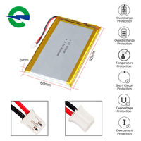 Enerforce OEM 14.8Wh 4000mah 3.7 LIPO Pouch Lithium Polymère Batterie 606090 pour Enregistreur de Voiture