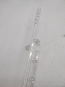Tubo di Ingresso e Uscita dell'Acqua in Vetro, Tubo per Dispersione di CO2 nell'Aria per Acquario, Ideale per Piante Tropicali e Pesci d'Acquario - Product Image 6