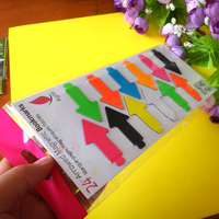 Ensemble de marque-pages magnétiques en forme de flèche, en verre et cristal, écologiques, imprimés en typographie fluorescente, marque GIFTWAY, Giftway-MBM