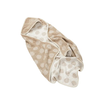 Babies Bath Shawl Eco-friendly Organic Cotton Hooded Towel Soft Baby Bathrobe Terry Beach Towel Kids Toddler Hoody Towel