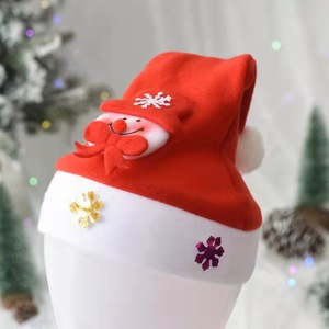 Nuevos Gorros de Santa Claus con Luces LED para Decoración Navideña, Gorros de Santa Claus de Dibujos Animados con Diseño de Muñeco de Nieve y Alce para Adultos y Niños - Product Image 3