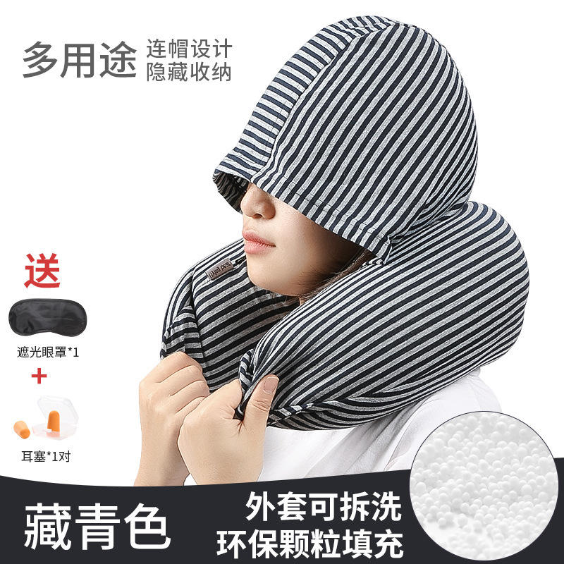 สไตล์มีฮู้ดสีน้ำเงินกรมท่า