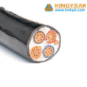 NYY Cable de alimentación industrial de alta calidad Conductor de cobre de bajo voltaje de 600V con aislamiento y funda de PVC - Product Image 3