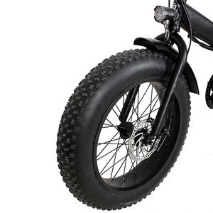 Vélo électrique à pneus gras de haute qualité 20 pouces Vélo électrique pliable à pneus gras - Product Image 5