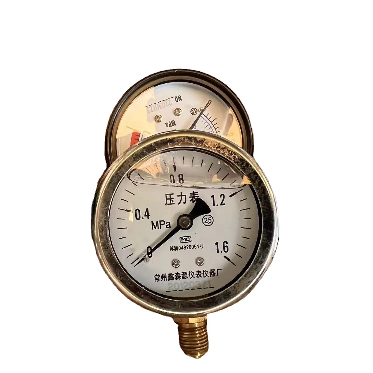 Pressure gauge for pressure tank 1.0/1.6/2.5mpa Domestic water pressure gauge
