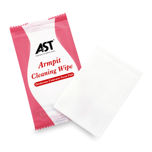 Lot de 10 lingettes jetables individuelles pour le nettoyage des aisselles, protection anti-transpiration pour vêtements, déodorant, coussinets anti-transpiration pour les aisselles - Product Image 3