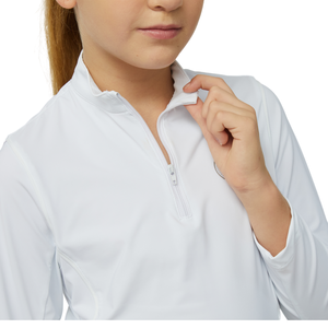 Camisetas ecuestres de manga larga personalizadas para niños al mejor precio - Product Image 2