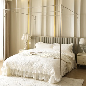 Moustiquaire de Lit pour Chambre à Coucher et Dortoir, Support de Poteau Épaissi, Style Palais/1.2m/1.5m/1.8m Lit  <span class=keywords><strong>Z333</strong></span> - Product Image 3