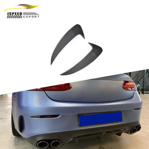 Canard Bumper Belakang Serat Karbon E-Class (C238) Coupe untuk Mercedes-Benz E200 E400 E500 Coupe 2-Pintu 17-18 - Product Image 1