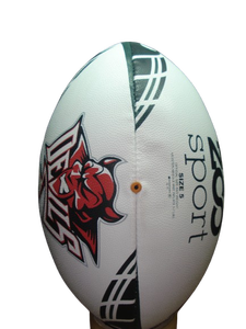 ลูกรักบี้ยูเนี่ยนดีไซน์ยอดเยี่ยมวัสดุยาง PU ขนาด5นิ้วเย็บด้วยมือแข็งแรงทนทานต่อทุกสภาพอากาศ - Product Image 6