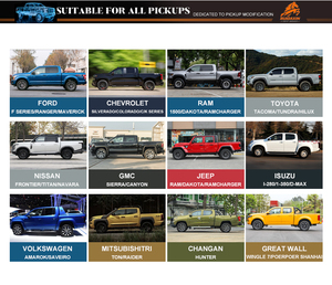 Couverture de benne rigide RDX pour pick-up, auvent de voiture, capot en aluminium pour UTE/Camionnette, coque de camping-car 5, 5.5, 6.5, 8 pieds pour Jac T9, VW <span class=keywords><strong>Amarok</strong></span> - Product Image 6
