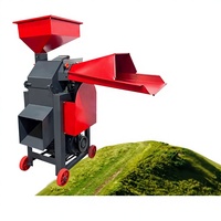 Meilleur Prix – Machine Multifonctionnelle pour la Coupe et le Broyage de Fourrage, Ensileuse, Hacheuse de Tiges de Maïs, Broyeur