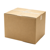 Boîte d'expédition en carton ondulé avec logo personnalisé, 5 plis, boîte à courrier en kraft brun durable, écologique, durable pour l'emballage e-commerce