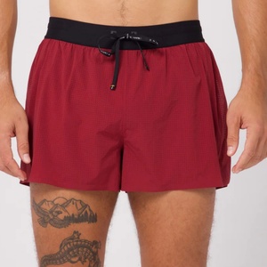 Pantalones Cortos Deportivos de Malla para Atletismo, de Alto Rendimiento, Elásticos, Sublimados, de Doble Capa con Forro de Malla - Product Image 1