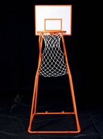 Permainan Tembak Bola Basket Mini Indoor Desktop PVC+Iron dengan Stand Ring dan Backboard