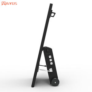 Flughafen Einzelhandel <span class=keywords><strong>Promo</strong></span> 55 "2500 Nits Duty-Free Produkt videos Loop-Wiedergabe Outdoor FHD Portable Advertising Kiosk Movable Display - Product Image 4