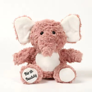Gros personnalisé grand noir <span class=keywords><strong>gris</strong></span> <span class=keywords><strong>rose</strong></span> éléphant en peluche jouet doux étreignant bébé éléphant micro-ondes animaux en peluche couette - Product Image 2