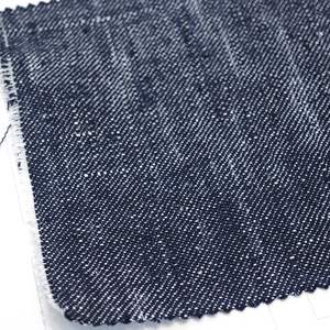 En stock – Tissus en lin pur 100 % biologique, lin européen <span class=keywords><strong>de</strong></span> luxe, style bicolore, sergé teint en fil, pour blazers et textiles <span class=keywords><strong>de</strong></span> maison - Product Image 4